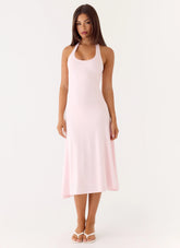 Klyne Midi Dress - Pink