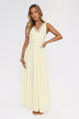 Salted Glow Maxi Dress Yellow