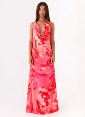 Lalia Maxi Dress - Sun Blushed Bloom