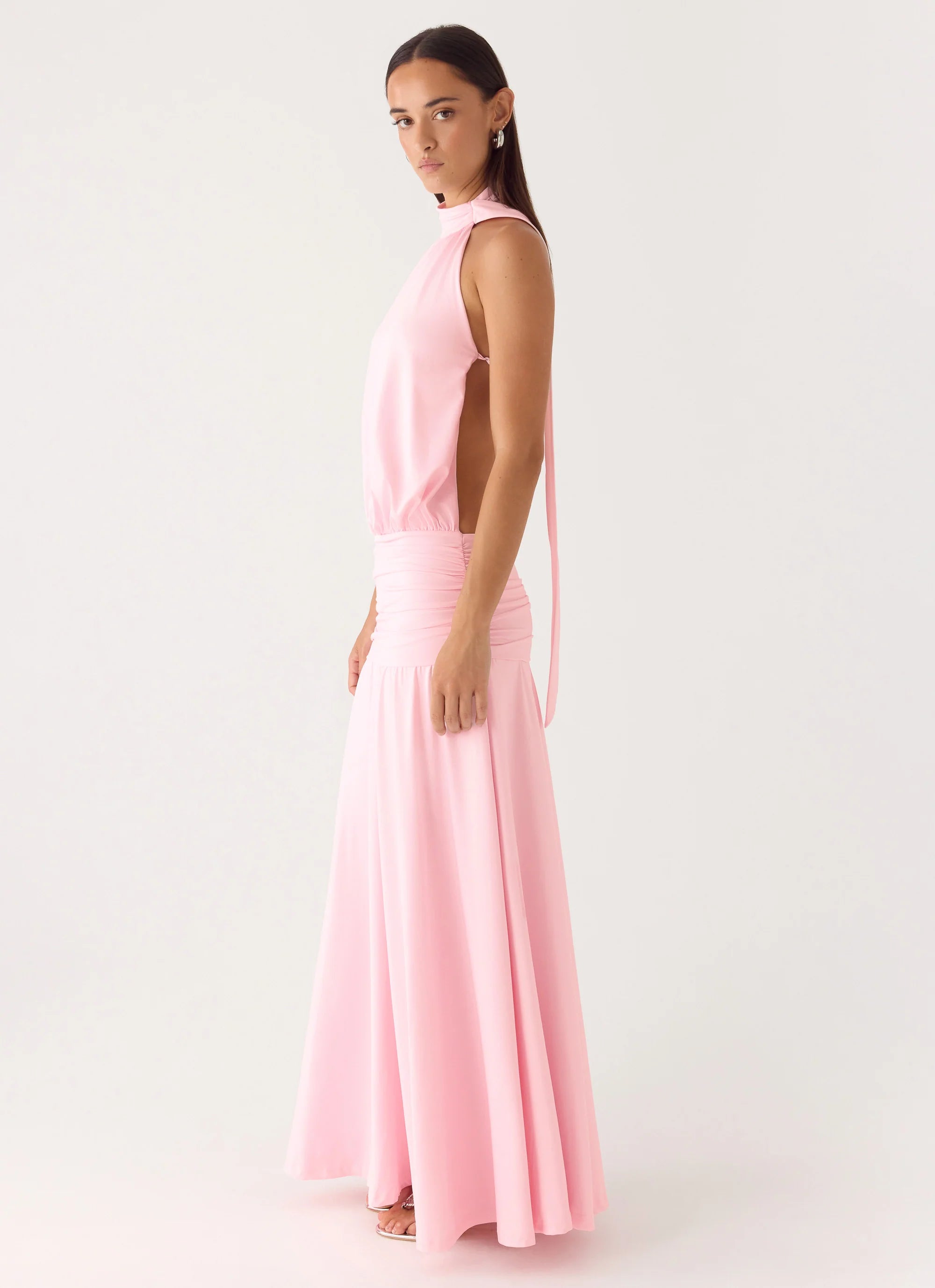 Last Forever Maxi Dress - Baby Pink